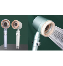 Нова Насадка Душова з фільтром та сильним напором води З Масажною щіткою Для Тіла907 (80)