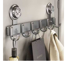 Вішалки на двері металеві лофт чорні Storage rack 101-20 (100)