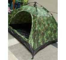 Палатка  210*150*110 *135   Зеленая  комуфл черная  АВТОМАТИЧЕСКАЯ hammock	A003   3 места  (10) (15)