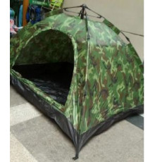 Палатка  210*150*110 *135   Зеленая  комуфл черная  АВТОМАТИЧЕСКАЯ hammock	A003   3 места  (10) (15)