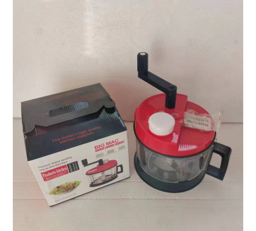 Овочерізка Кухонний Подрібнювач BIG MAC Hand cranked vegetable slicer LY-974 (32)