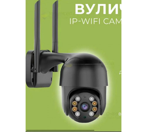 360 Камера(A8) Відеоспостереження monitor A8 ЧОРНА * 4mp A8-BLACK ICSSE Покритий (30)