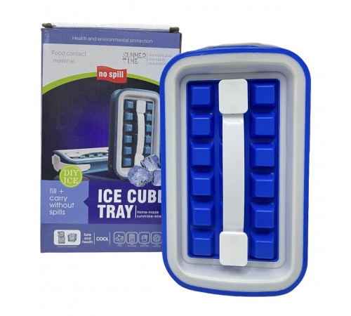 ЛІД Силіконовий лоток, складна коробка з льодом для дому КубіКі (48) (40)