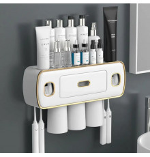 027 Вижималка для зубних щіток з висувними ящиками TOOTHBRUSH HOLDER XL-716 (20)