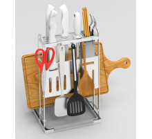 Кухонный Стелаж  -Сушилка Для Посуды  Органайзер  kitchenware	- 4        CW-2001H      (12)