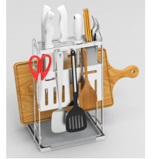 Кухонний Стелаж -Сушарка Для Посуду Органайзер kitchenware - 4 CW-2001H (12)