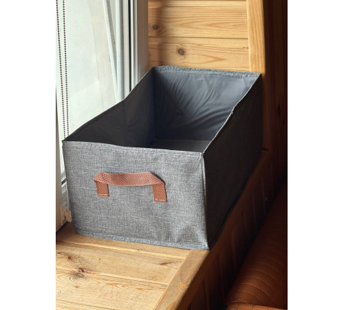 КОРОБКА Органайзер для одягу, storage box ЧОРНА 45*28 XL-1083 1360 1094 (100) (60)