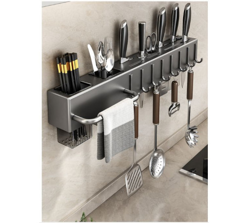 Настінна багатофункціональна стійка для зберігання Органайзер 30 см --3318----70-20-40PCS (40)