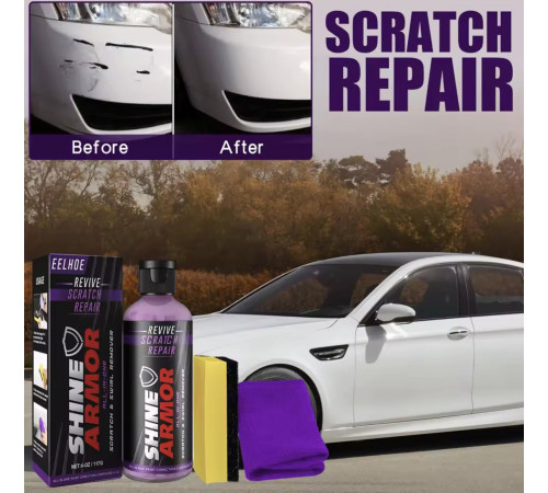 Поліроль проти подряпин Shine Armor Спрей Безводний віск для догляду 230 (100)