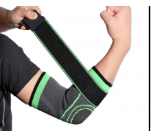 Еластичний бандаж на лікоть, компресійний налокітник XL-1676 (300)