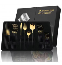 Столові прилади нержавіюча сталь, 24 шт knife and fork 5326 5614 SH-4 (12) (24)