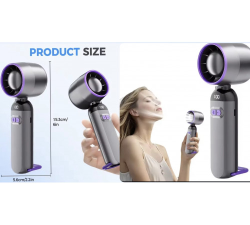 Ручний вентилятор 2025 New Handheld fan LY-937 (100)