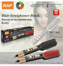 Щітка-гребінець для випрямлення волоссяR.412W RAF (60)