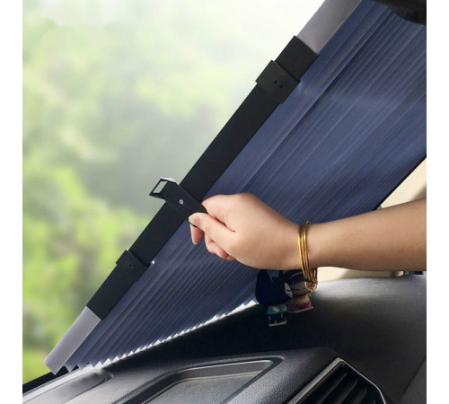 Сонцезахисна шторка на лобове скло 120 х 45 см 092(50)