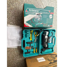 НАСОС у Кейсі двоциліндровий потужний повітряний компресор air pump 636060 (6)