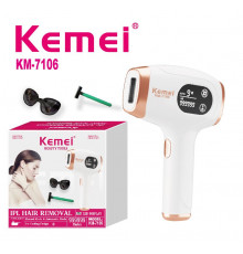 Kemei  7106    ФотоЭпилятор   Домашнее удаление волос  Kemei KM-7106   (16)