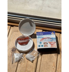 Вініри SnapOn Smile Veneers для зубів сніп він смайл 2 ЩЕЛЕПИ LY -115 (360) та (500)