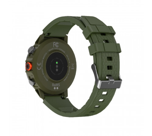 Смарт-годинник IWO X22 38mm. 330 mAh, IP68 Army Green (IWOX22AG)