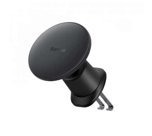 Автотримач для телефона з БЗП Baseus CW01 Magnetic Wireless Charging Car Mount Air Vent Version 15W Cluster Black (C40141001111-00)