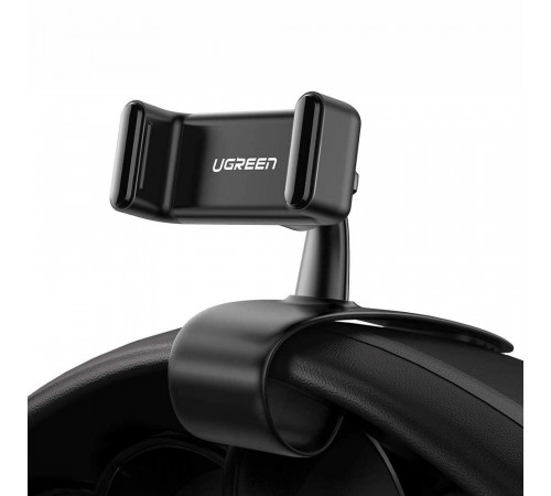 Автотримач для телефона UGREEN LP189 Dashboard Snap Clip Phone Holder Black (UGR-60796)