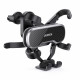 Автотримач для телефона UGREEN LP228 Gravity Drive Air Vent Car Mount Phone Holder With Arc-Shaped mounting clip Black (UGR-80871)