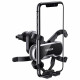 Автотримач для телефона UGREEN LP228 Gravity Drive Air Vent Car Mount Phone Holder With Arc-Shaped mounting clip Black (UGR-80871)