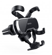 Автотримач для телефона UGREEN LP228 Gravity Drive Air Vent Car Mount Phone Holder Black (UGR-80539)