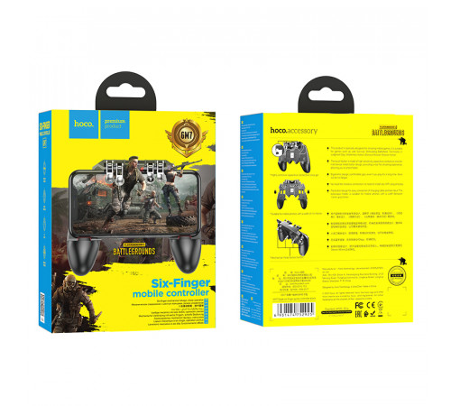 Тригери ігровий контролер Hoco GM7 Eagle six finger game controller