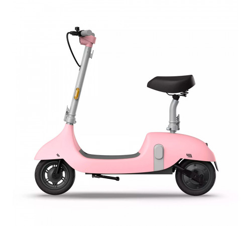 Електросамокат з сидінням OKAI Ceetle PRO EA10C Pink 10', 350(900)W, 25Km/h, 10.4Ah, 55Km, 20%, NFC, App.29kg (EA10C-P)