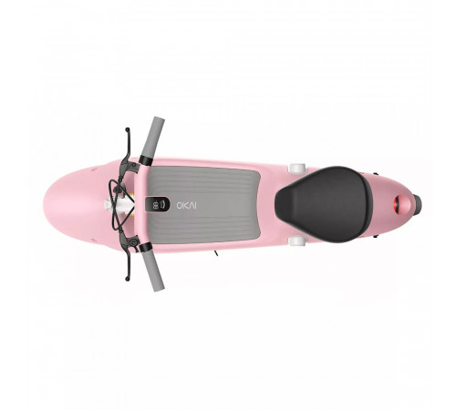 Електросамокат з сидінням OKAI Ceetle PRO EA10C Pink 10', 350(900)W, 25Km/h, 10.4Ah, 55Km, 20%, NFC, App.29kg (EA10C-P)