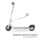 Електросамокат OKAI ES20-NEON White 9", 300(600)W, 9.8Ah, 40km, 25km\h, 20%, NFC, App, 16kg (ES20-W 8.5")