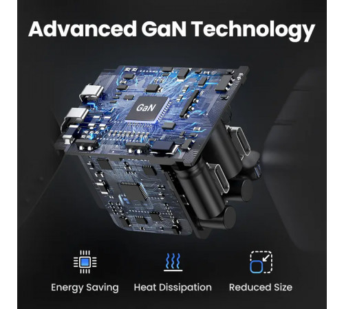 Мережевий зарядний пристрій UGREEN CD318 Nexode mini 20W Charger EU (UGR-90664) (UGR-90664)