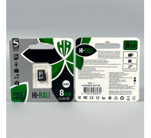 Карта пам'яті Hi-Rali 8Gb (UHS-1) 10 Class (без адаптера)