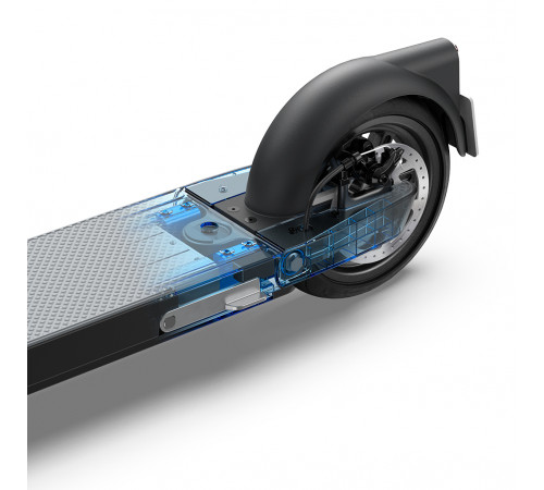 Електросамокат OKAI ES20-NEON Black 9", 300(600)W, 9.8Ah, 40km, 25km\h, 20%, NFC, App, 16kg (ES20-B)