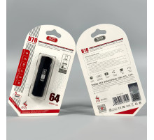 USB флеш XO U70 OTG 64Gb USB2.0+Micro