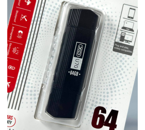 USB флеш XO U70 OTG 64Gb USB2.0+Micro