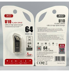 USB флеш XO U10 64Gb Metal USB2.0