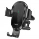 Автотримач для телефона з БЗП HOCO CA105 Guide three-axis linkage wireless charging car holder Black (6931474762443)