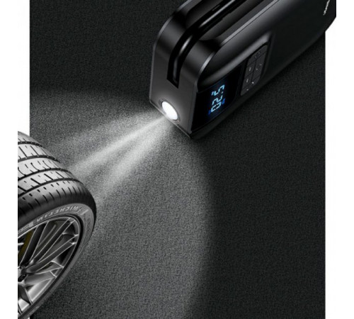 Портативний Компресор для автомобіля Usams US-ZB215 Mini Car Air Pump 5000mAh