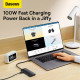 USB-хаб Baseus Lite Series 6-Port Type-C HUB Docking Station (Type-C to HDMI+USB3.0*2+PD+SD/TF) Black (WKQX050101)