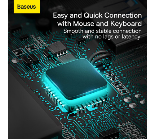 USB-хаб Baseus Metal Gleam Series 4-in-1 Multifunctional Type-C HUB Docking Station Gray（Type-C to USB3.0*4） (WKWG070013)