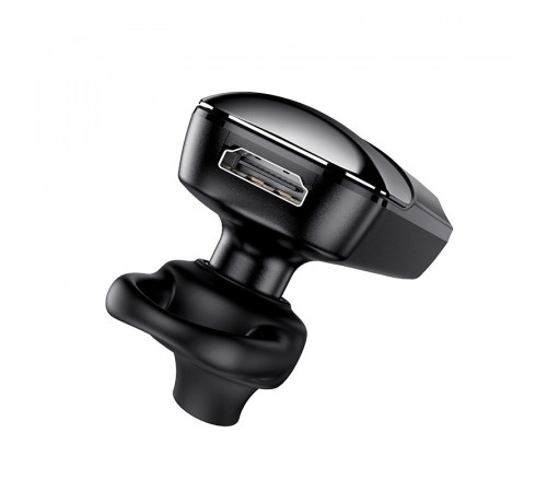 Bluetooth гарнітура HOCO E57 Essential business BT headset Black (6931474739438)