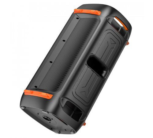 Портативна колонка HOCO BS53 Manhattan wireless dual mic outdoor BT speaker, 20W*2, Black (6931474781116)