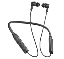 Бездротові спортивні навушники BOROFONE BE59 Rhythm neckband BT earphones Black (6974443388886)