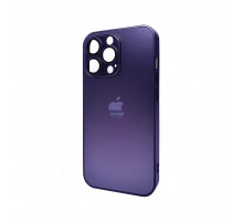 Чохол для смартфона AG Glass Matt Frame Color Logo for Apple iPhone 13 Pro Deep Purple (AGMattFrameiP13PPurple)
