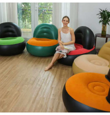 Надувний диван-ліжко, потовщене крісло для відпочинку Lazy couch  MSK-3508 (10)