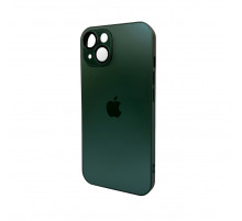 Чохол для смартфона AG Glass Matt Frame Color Logo for Apple iPhone 14 Cangling Green (AGMattFrameiP14Green)