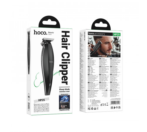 Машинка для стрижки HOCO HP25 600mAh Electric hair clipper Black (6942007653923)