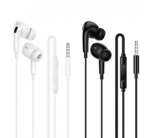 Навушники дротові BOROFONE BM100 Pro (3.5mm) Black (6941991121753)