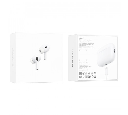 Бездротові навушники TWS BOROFONE BW92 White (6941991123221)